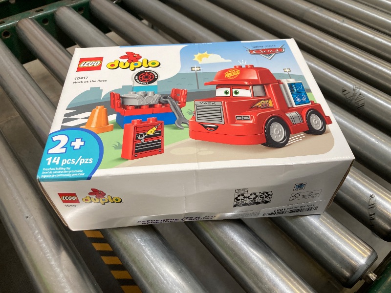 Photo 1 of  LEGO Disney Pixar Mack at The Race Cars Toys - Pixar Cars Birthday Gift for Toddlers, Preschool, Boys & Girls, Ages 2+ - Educational Building Toys Set - 10417 
