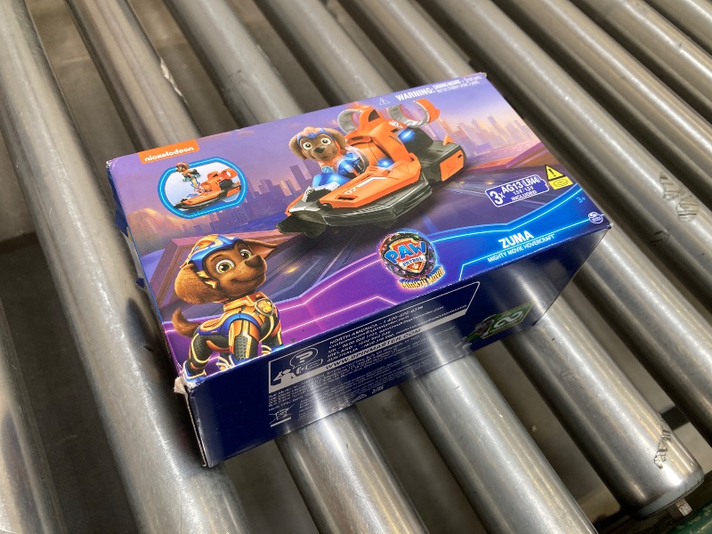 Photo 1 of  PAW Patrol: The Mighty Movie, Toy Jet Boat with Zuma Mighty Pups Action Figure, Lights and Sounds, Kids’ Toys for Boys and Girls 3+ 