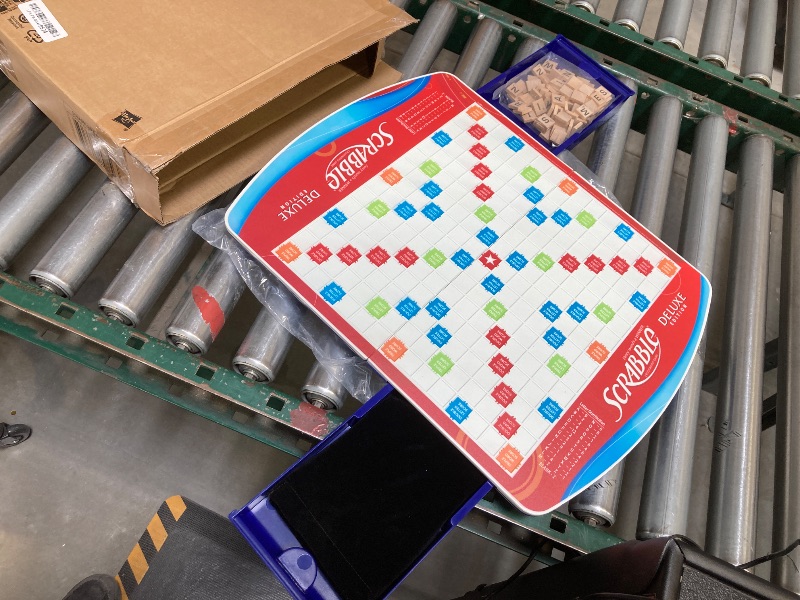 Photo 1 of Hasbro Gaming Scrabble Deluxe Edition Board Game