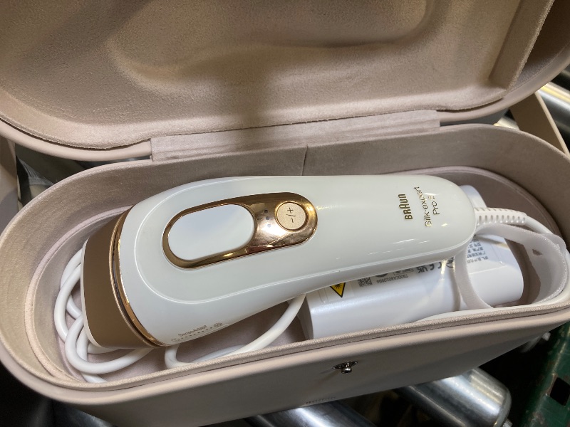 Photo 1 of Braun IPL Silk·Expert, at Home Laser Hair Removal, Pro 5 PL5347 Latest Generation IPL, Holiday Gifts for Women and Men, Hair Removal System with Wide Head and Two Precision Heads