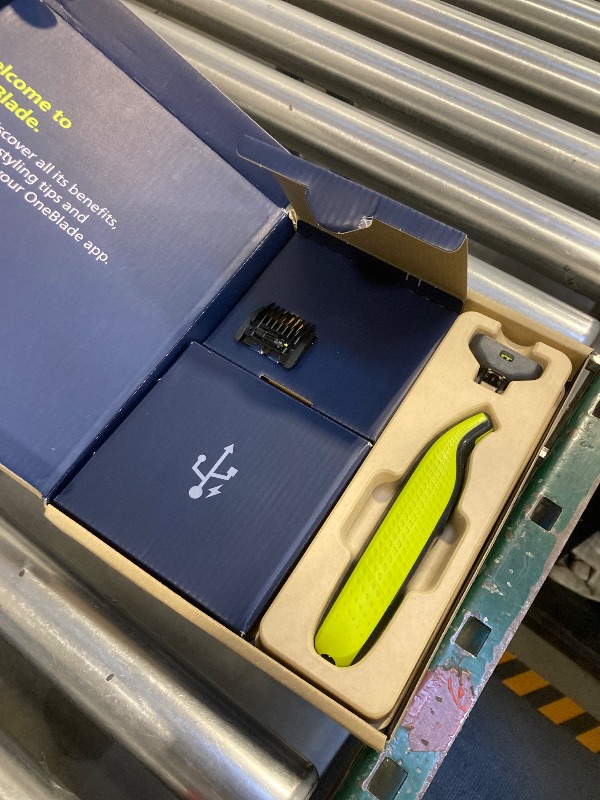Photo 1 of  Philips Norelco OneBlade 360 Hybrid Face, Electric Beard Trimmer and Shaver, with 360 Blade Technology, 1x 360 Blade for Face, 5in1 Adjustable Comb, Model QP2724/90 