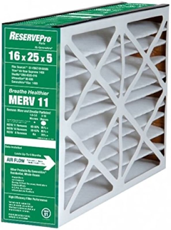 Photo 1 of 2-PK ReservePro 4541 (old #4511) 16"x25"x5" Air Filter-Actual Size= 15 5/8 x 24 3/16 x 4 15/16-6FM1625