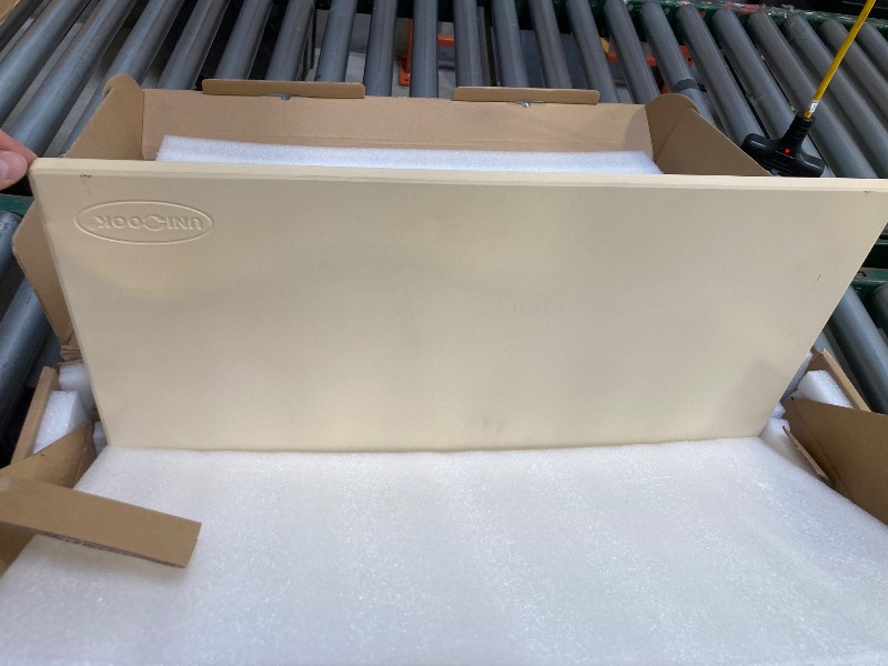 Photo 1 of Unicook Extra Large Pizza Stone 24 Inch, Durable Rectangular Baking Pan 24" x 12", Industrial Commercial Home Oven Stone, Thermal Shock Resistant, Ideal for Grilling Baking Several Pizzas Bread
