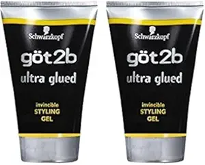 Photo 1 of 2-Pack) [GOT 2B] ULTRA GLUED INVINCIBLE STYLING GEL 1.25OZ