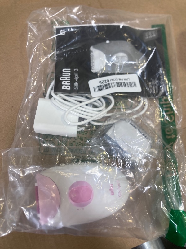 Photo 1 of Braun Epilator Silk-epil 3 3-270, Hair Removal Device, Epilator for Women, Shaver & Trimmer, Hair Removal