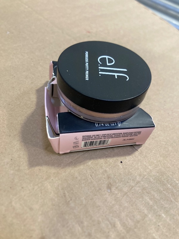 Photo 1 of e.l.f. Poreless Putty Primer, Minimizes Pores & Preps Skin, Creates a Flawless Base, For All Skin Types, 0.74 Oz (21g)