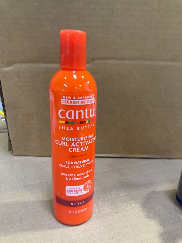 Photo 1 of Cantu Shea Butter Moisturizing Curl Activator Cream for Unisex - 12 oz Cream