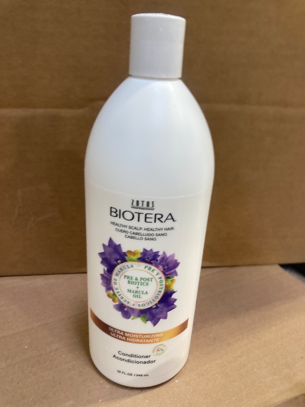Photo 1 of Biotera Ultra Moisturizing Conditioner | Hydrates Dry, Damaged, Coarse Hair | Microbiome Friendly | Vegan & Animal Test Free | Paraben & Sulfate Free | Color-Safe | 32 Fl Oz