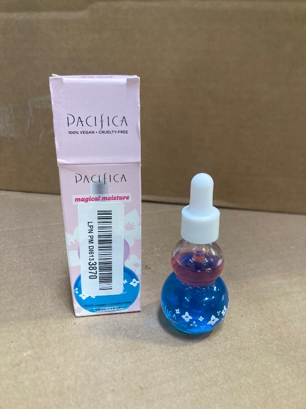 Photo 1 of Pacifica Face Oil Serum - Flower Fix Bi-Phase Hydrating Skin Barrier - w/Hyaluronic Acid & Natural Botanical Ingredients - for Dry Sensitive Skin Vegan & Cruelty-Free Dermatologist Approved