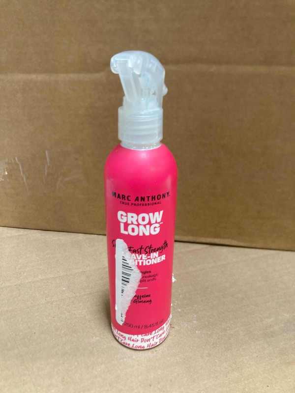 Photo 1 of Marc Anthony Leave-In Conditioner Spray & Detangler, Grow Long Biotin - Anti-Frizz Deep Conditioner For Split Ends & Breakage - Vitamin E, Caffeine & Ginseng for Curly, Dry & Damaged Hair
