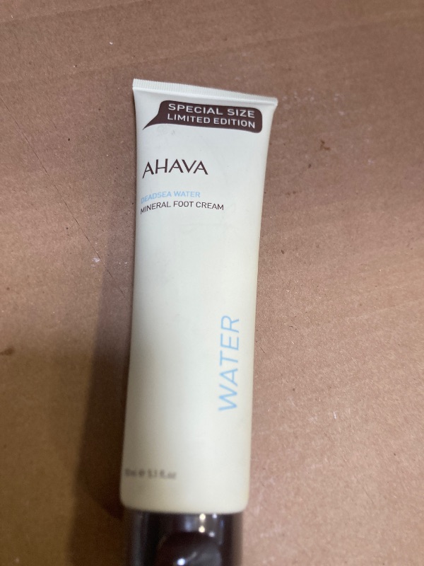 Photo 1 of Ahava Deadsea Water Mineral Foot Cream 5.1OZ