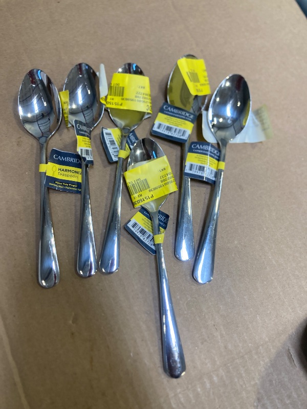 Photo 1 of Cambrid12.65ge Harmonize Mirror Teaspoon Stainless Steel (6 Count)
