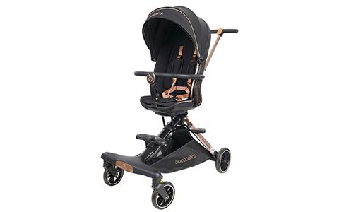 Photo 1 of  Lightweight Folding Stroller Wagon for Baby & Toddler Travel, 360° Reversible Seat, Adjustable Canopy with Storage Basket, Airplane-Friendly Compact Umbrella Stroller,Glory Black 