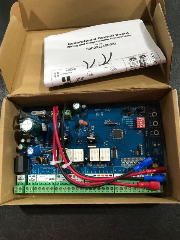 Photo 1 of R4211 Control Board for Mighty Mule Gate Openers PRO-SW2500, PRO-SW2502, PRO-SW3000XL, PRO-SW3200XL, PRO-SW4000XL, PRO-SW4200XL, FM500/502, MM560/562 and MM600/660