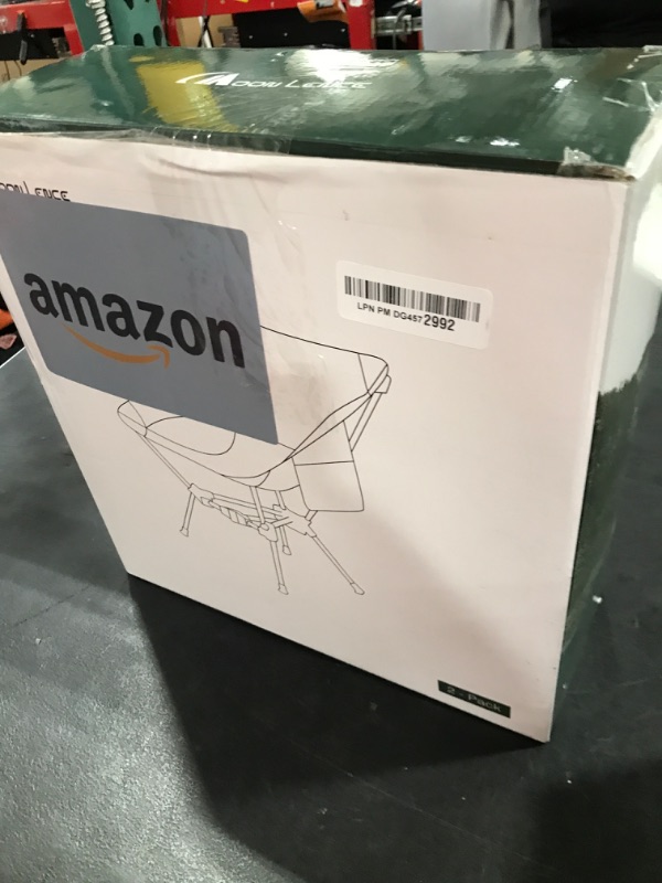 Photo 1 of MOON LENCE 2 Pack Portable Camping Chairs Backpacking Chair - The 4th Generation Ultralight Folding Chair - Compact, Lightweight Foldable Chairs for Hiking Mountaineering, Beach