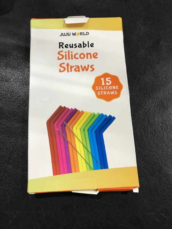 Photo 1 of 15 FITS ALL TUMBLERS STRAWS - Reusable Silicone Straws for 30 and 20 oz Yeti - Flexible Easy to Clean + 2 Cleaning Brushes - BPA Free, No Rubber Taste Drinking - Best Value for Money Pack