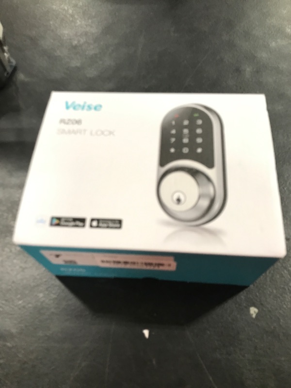 Photo 1 of Veise Smart Lock, Keyless Entry Door Lock, Smart Locks for Front Door with App Control, Electronic Digital Lock with Touchscreen Keypad Set, Smart Deadbolt, Auto Lock, Easy Installation, Satin Nickel