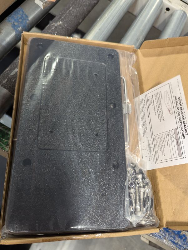 Photo 1 of 8M0120717 Xi Series Quick Release Mounting Bracket Kit Replacement for MotorGuide Trolling Motors Mounting Bracket Kit, Black