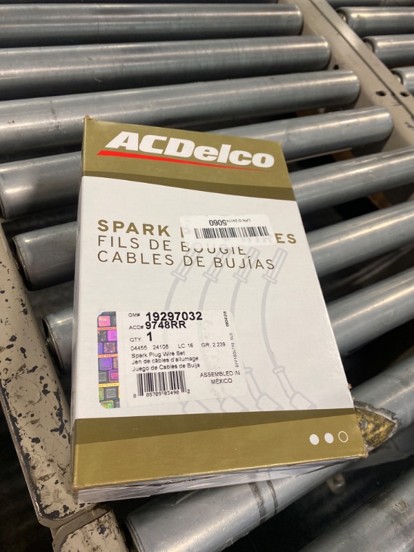 Photo 2 of ACDelco Gold 9748RR (19297032) Spark Plug Wire Set