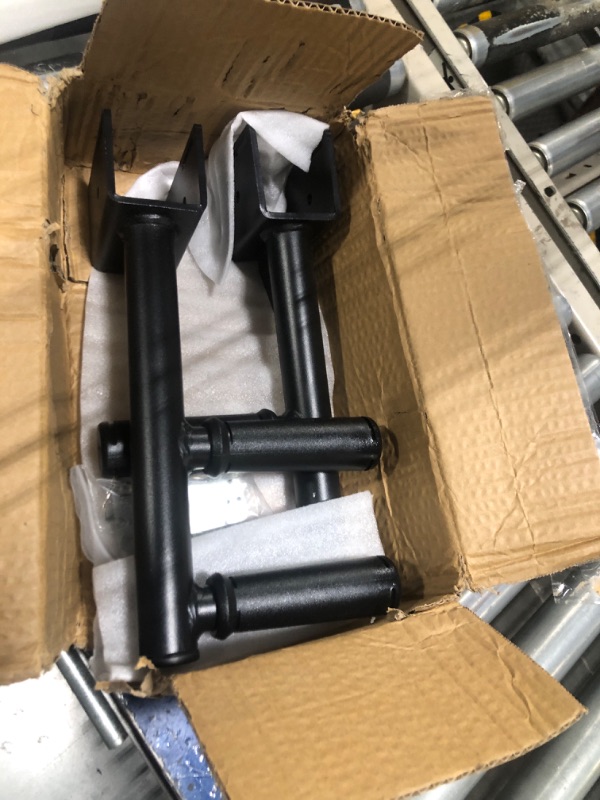 Photo 1 of ***Stock photo shows a similar item***  Attachments Capacity 1000 LBS for 2x2" Tube, 1" Hole Power Cage including J-Hook, Spotter Arm, Dip Bar for Squat Rack