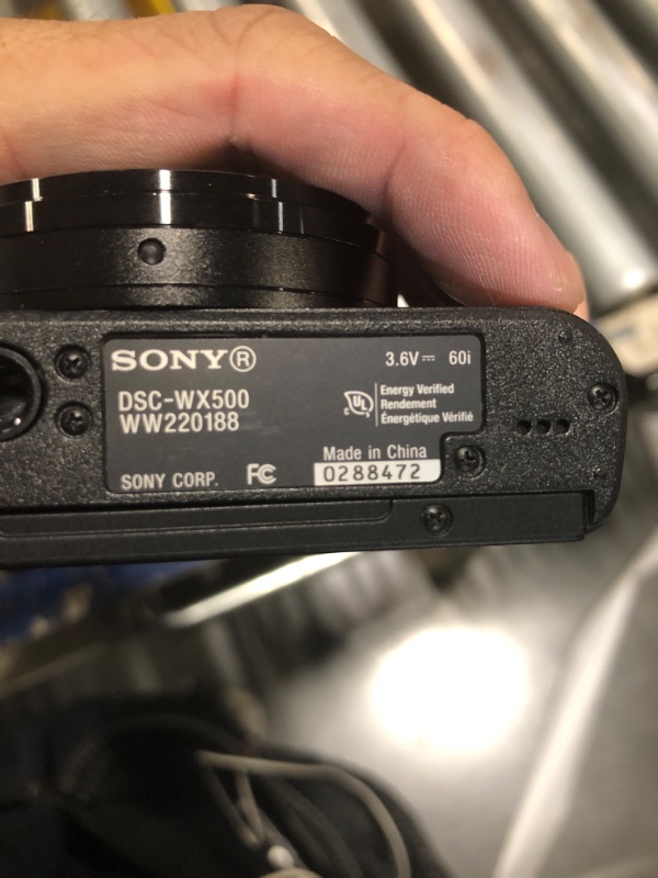 Photo 6 of ***New, factory packaging was still intact*** Sony Cyber-shot DSC-WX500 Digital Camera (Black) Bundle [Japan Import]