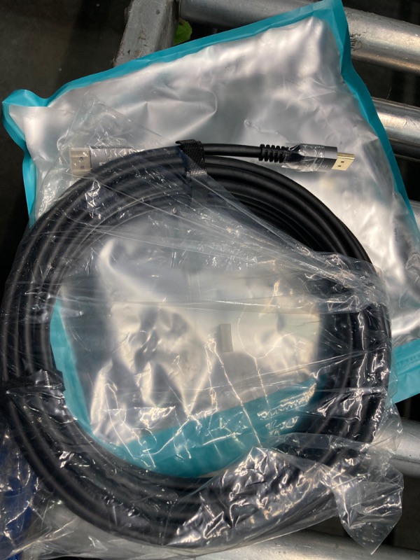 Photo 3 of ***USED***Stouchi DisplayPort Cable 2.1, 16K 23FT/7M DisplayPort Cable 80Gbps 16K@60Hz, 8K@60Hz HBR3 4K@60Hz/144Hz 5K@60Hz 1080P@240Hz Support FreeSync G-Sync HDR10 for Gaming Monitor Graphics Card