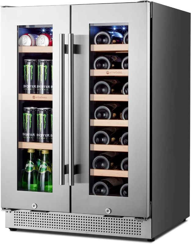 Photo 1 of 24 inch Wine and Beverage Refrigerator Dual Zone
