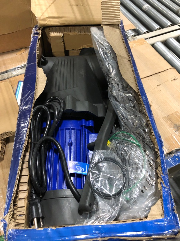 Photo 3 of AQUASTRONG 2 HP In/Above Ground Pool Pump with Timer, 115V, 8917GPH,High Flow, Powerful Self Primming Swimming Pool Pumps with Filter Basket