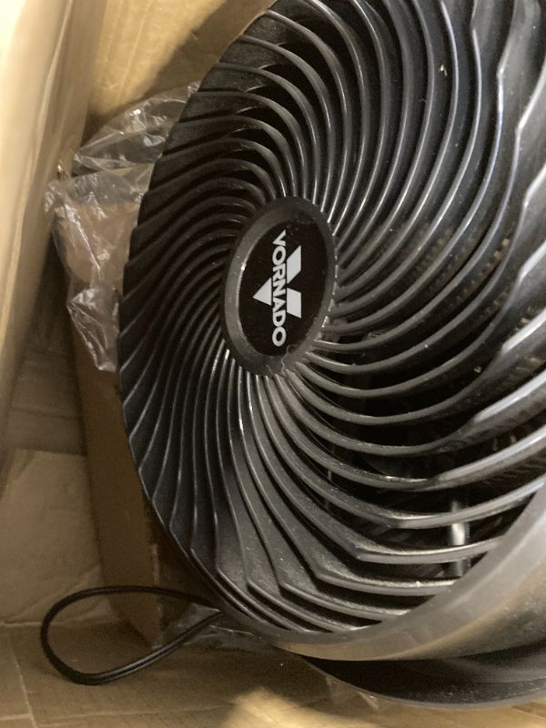 Photo 4 of ****USED*** Vornado 7803 Large Pedestal Whole Room Air Circulator Fan with Adjustable Height, 3 Speed Settings, Removable Grill for Cleaning, Black 7803 – Large Pedestal