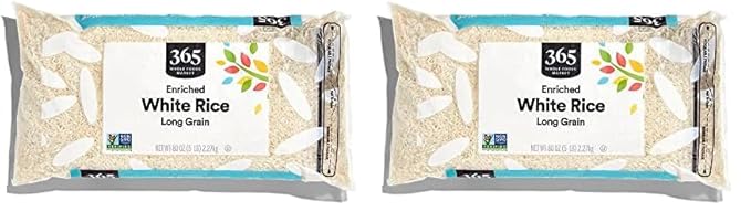 Photo 1 of ****USED**EXPIRES: SEP 6 2024***365 by Whole Foods Market, Enriched Long Grain White Rice,(Pack of 2)
