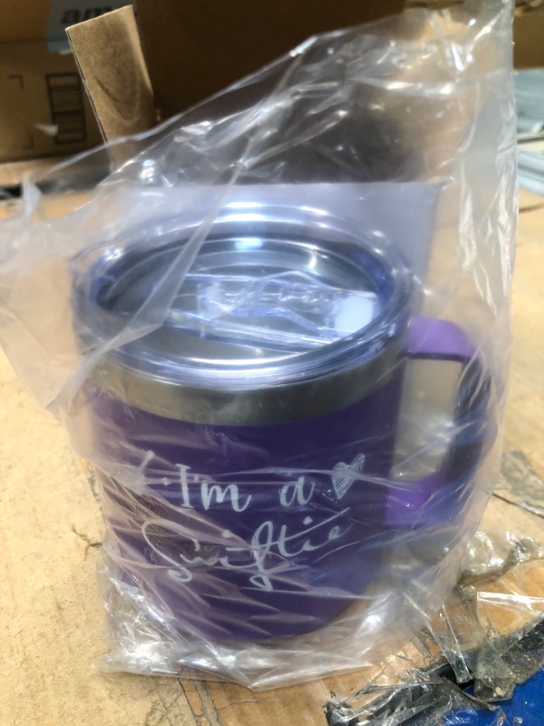 Photo 1 of ***USED** 14 oz Tumbler Gifts for Women, Funny Coffee Tumbler Mug Thank You Gifts Birthday I'M A  SWIFTIE*) ***
