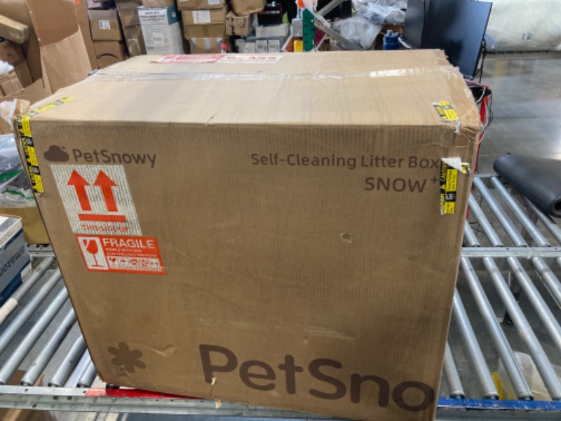 Photo 2 of (2024 Premium Version) Snow+ Automatic Self Cleaning Cat Litter Box - Less Smell, Minimal Tracking, Easy Setup & Deep Cleaning