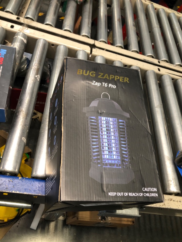 Photo 2 of ******Sale for parts only no returns*****
GOOTOP Bug Zapper Outdoor Electric, Mosquito Zapper, Fly Traps, Fly Zapper, Mosquito Killer, 3 Prong Plug, 90-130V, ABS Plastic Outer (Black)