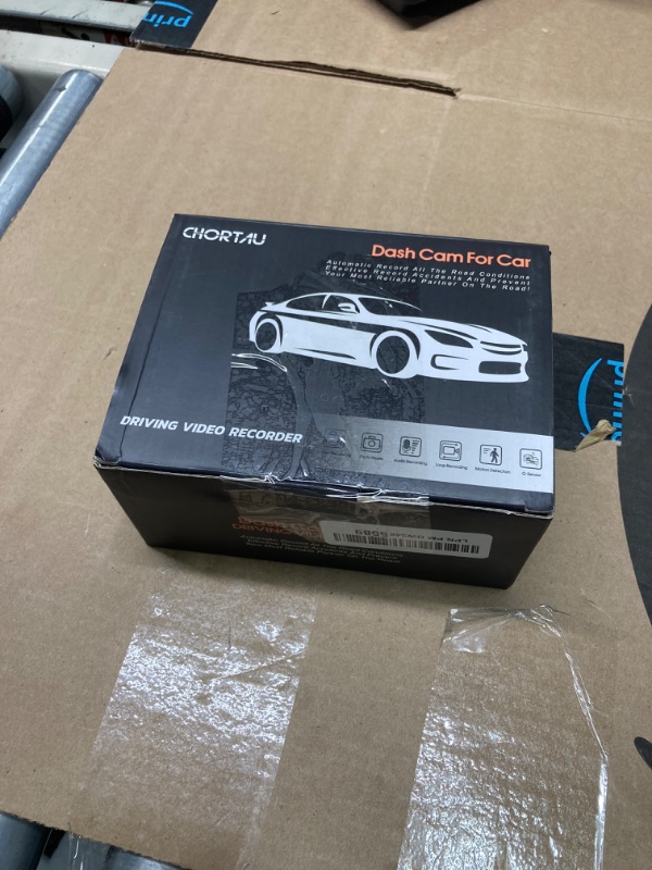 Photo 1 of ******Sale for parts only no returns*****
Dash Cam Front and Rear CHORTAU Dual Dash Cam 3 inch Dashboard Camera Full HD 170° Wide Angle Backup Camera with Night Vision WDR G-Sensor Parking Monitor Loop Recording Motion Detection