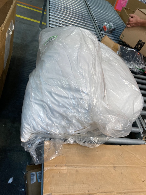 Photo 1 of ****** NO RETURNS SALE FOR PARTS ONLY*****
Goose Down Pillows for Sleeping Soft Bed Pillow King Size Set of 2 Cooling Down Pillows for Twin Bed Made in USA with 100% Cotton Cover 20 x 36 Inches Soft ( 2 Pack ) King (Pack of 2)