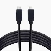 Photo 1 of ****NO RETURNS FINAL SALES***
20ft USB C to USB C Cable - Extra Long USB Type C - Compatible with Samsung, iPad Pro, Android Devices, Camera Tethering and More (Black)