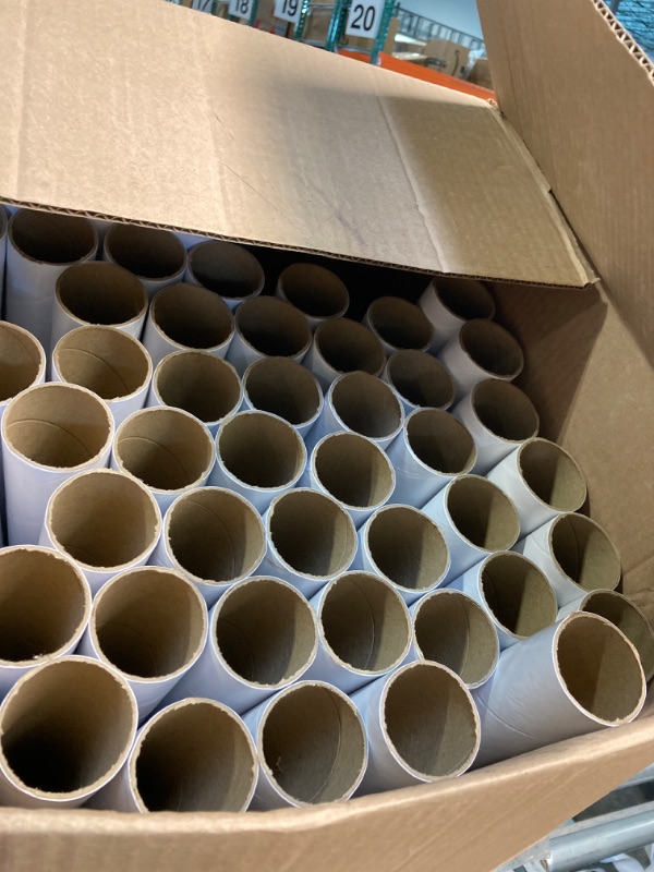 Photo 3 of ***AS IS / NO RETURNS -  FINAL SALE***parts only***
Box Partners White Mailing Tubes, 2" X 18", 50/Case