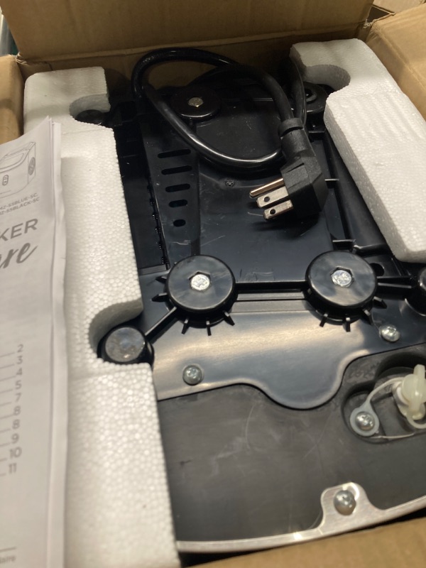 Photo 1 of Frigidaire EFIC103-AMZ-SC Counter Top Maker with Over-Sized Ice Bucket, Stainless Steel, Self Cleaning Function, Heavy Duty, Stainless Stainless Ice Maker