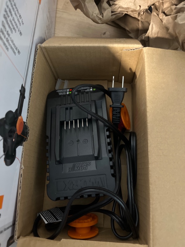 Photo 5 of Worx GT Revolution 20V 12" String Trimmer Grass Trimmer/Edger/Mini-Mower, WG170.2 20V 3-in-1 Trimmer w/ Quick Charger