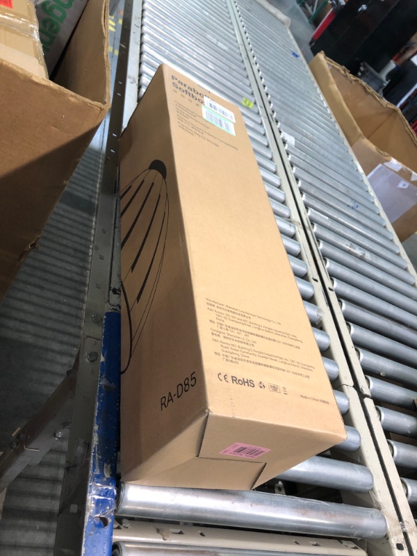 Photo 1 of SMALLRIG Parabolic Softbox Quick Release, Parabolic Softbox, Compatible with SmallRig RC 120D/RC 120B/RC 220D/RC220B and Other Bowens Mount Light (33.5inch/85cm)-3586