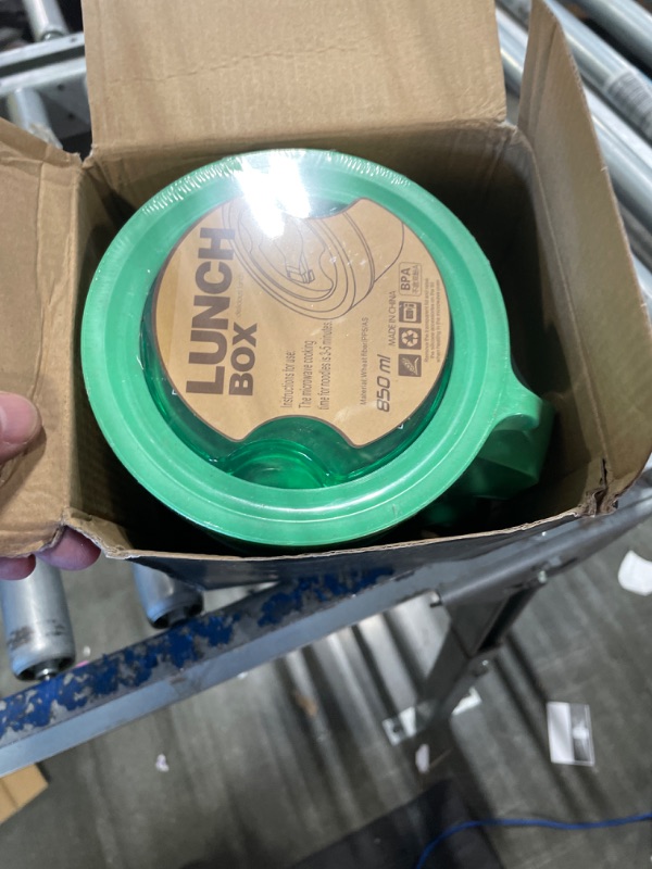 Photo 1 of Microwave Ramen Bowl with Lid and Handle for Dorm Essentials,Microwave Soup Mugs Set of 2 for Soup and Instant Noodles,Oatmeal, Gumbo, Salad, BPA Free(Green Purple)