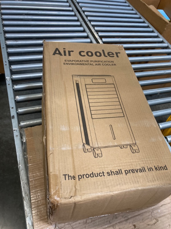 Photo 1 of ****USED*** Portable Air Conditioners, 3-IN-1 Evaporative Air Cooler w/4 Modes 3 Speeds, 1.6 Gal Water Tank, Swamp Cooler w/Remote, Windowless Air Conditioner w/12H Timer, Child Lock, Portable AC for Room Office