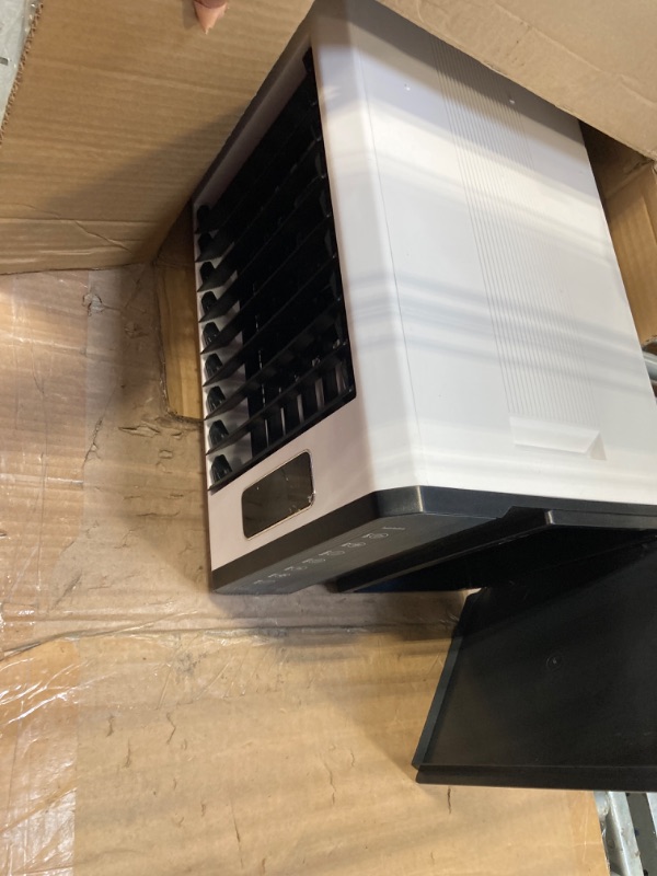 Photo 1 of ****USED*** Portable Air Conditioners, 3-IN-1 Evaporative Air Cooler w/4 Modes 3 Speeds, 1.6 Gal Water Tank, Swamp Cooler w/Remote, Windowless Air Conditioner w/12H Timer, Child Lock, Portable AC for Room Office