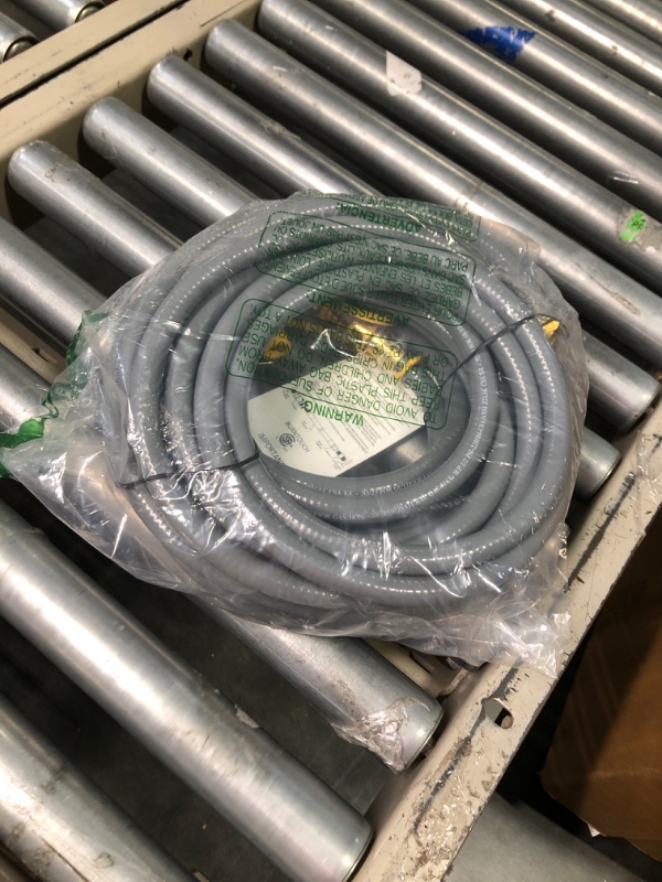 Photo 3 of ****USED*** 40 Feet 3/8 inch ID Natural Gas Grill Hose with Quick Connect Fittings, Natural Gas Line for Grill, Pizza Oven, Heater and More Low Pressure Appliance