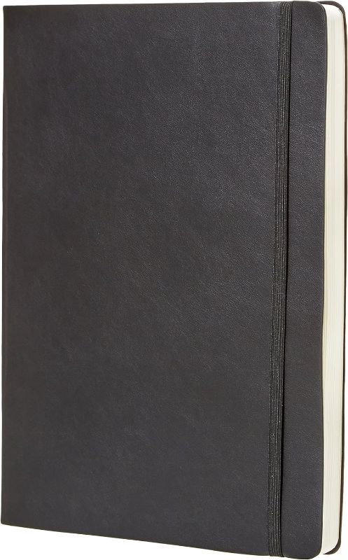 Photo 1 of  Daily Planner and Journal, Black, 8.5 Inch x 11 Inch, Soft Cover