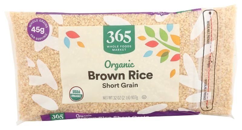 Photo 1 of 365 by Whole Foods Market, Organic Short Grain Brown Rice, 32 Ounce
PACK OF 3
EXP 12/2024