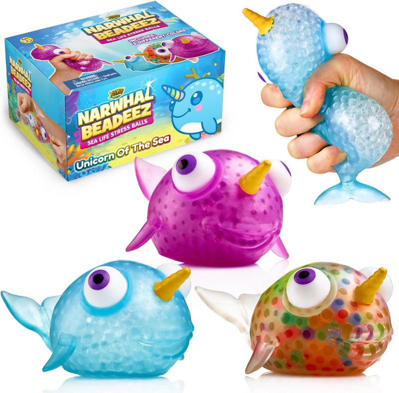 Photo 1 of "SIMILAR ITEM "
DNA BallsFISH Stress Balls by YoYa Toys (3-Pack) - Stimulating, Calming Squishy Sensory and Fidget Toys for Kids and Adults - Ideal for Autism, ADHD, Fidgeting, and Breaking Bad Habits