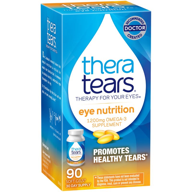 Photo 1 of TheraTears Eye Nutrition Omega-3 Supplements - 90ct
