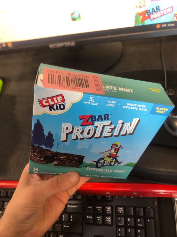 Photo 2 of Clif Kid Zbar 5ct Prtn Choc Mint