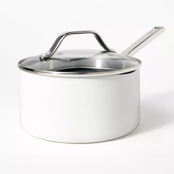 Photo 1 of 3qt Ceramic Nonstick Saucepan - Figmint